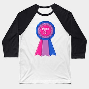 Best Bi Ribbon Bisexual Pride LGBTQ Baseball T-Shirt